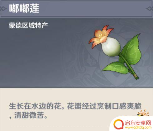嘟嘟莲原神在哪里买 原神嘟嘟莲在哪里购买