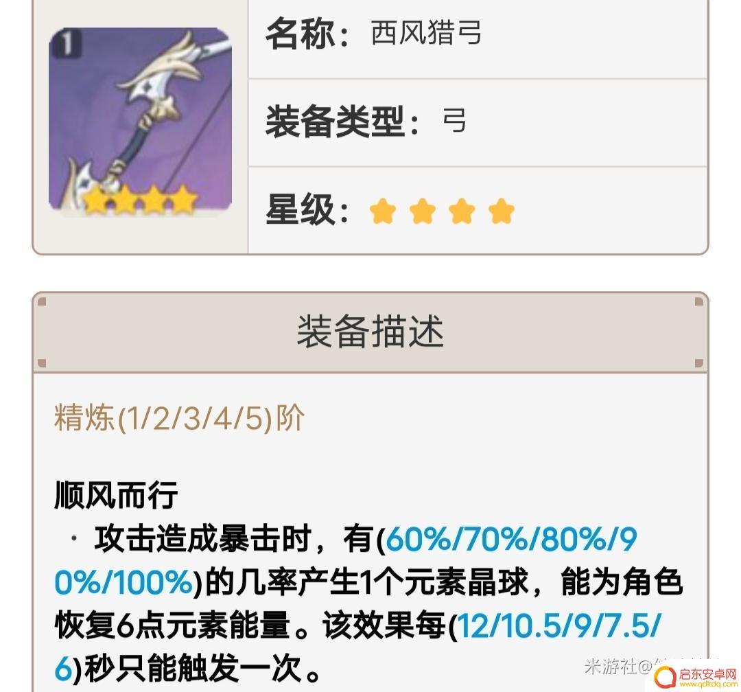 原神迪奥娜五号位带什么 原神2021迪奥娜最适合的武器是什么