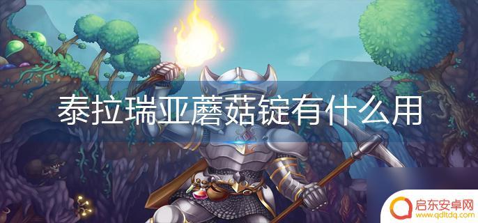 泰拉瑞亚蘑菇平台有什么用 泰拉瑞亚蘑菇锭有哪些用途