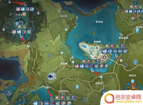 原神钓鱼钓鱼点 原神3.4版本全钓鱼点位置图文攻略