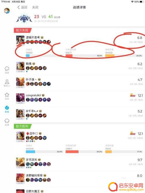 手机QQ如何看王者战绩 手机QQ王者荣耀如何查看他人战绩信息