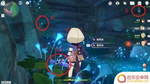 原神中鬼兜虫的位置 《原神》鬼兜虫刷怪点位介绍