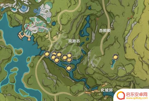 原神须弥水域在哪里地图 《原神》须弥月莲在哪里采集