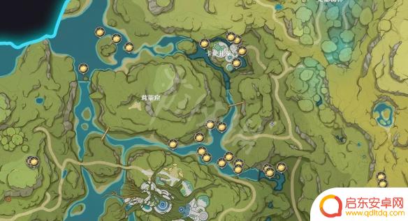 原神须弥水域在哪里地图 《原神》须弥月莲在哪里采集