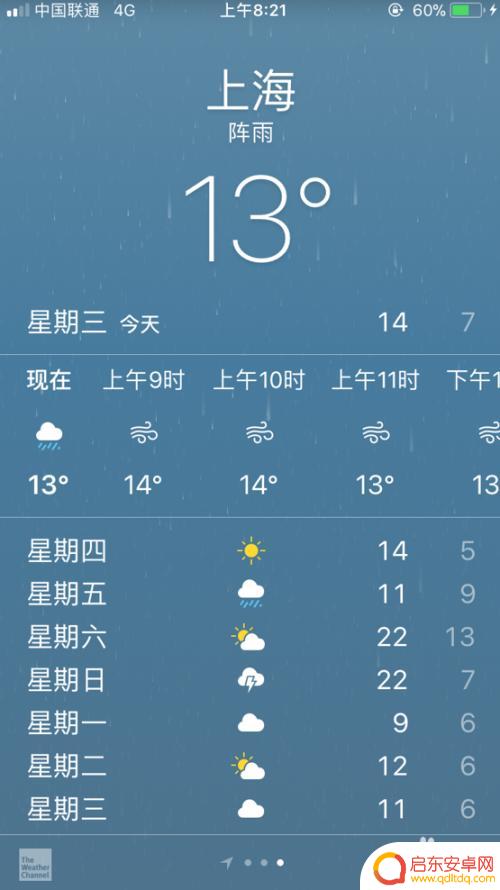 苹果手机怎么添加天气地址 iPhone天气应用怎么添加或更换城市