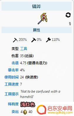 泰拉瑞亚神镐制作 泰拉瑞亚神圣稿子用途