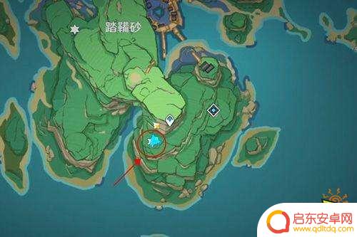 原神稻妻地图位置 原神最新稻妻地灵龛位置查询