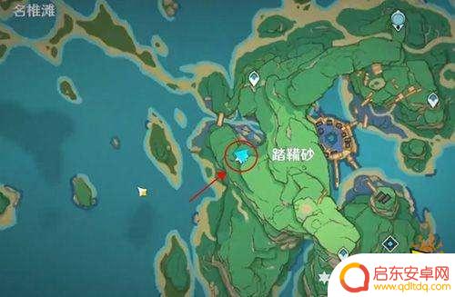 原神稻妻地图位置 原神最新稻妻地灵龛位置查询