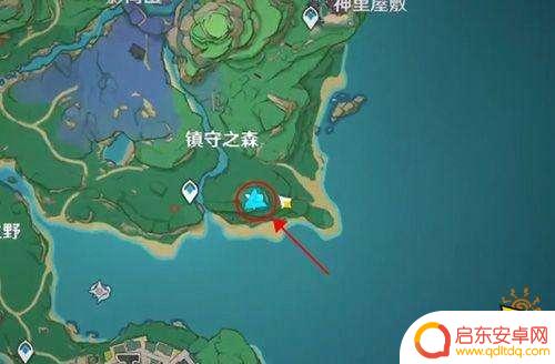 原神稻妻地图位置 原神最新稻妻地灵龛位置查询
