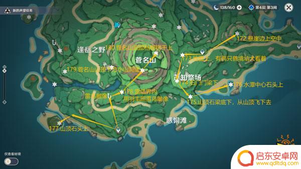 原神天守阁雷神瞳 2024原神雷神瞳全收集攻略