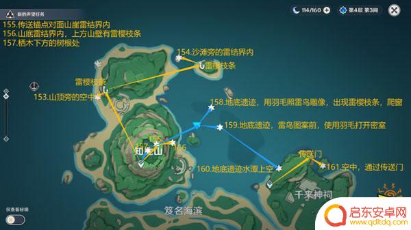 原神天守阁雷神瞳 2024原神雷神瞳全收集攻略