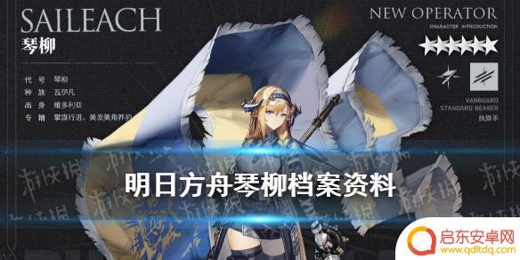 同行之路明日方舟联动 六星先锋琴柳故事背景