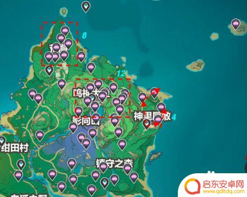 绯樱绣球原神路线 原神绯樱绣球采集路线推荐