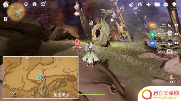 原神古灵木位置 《原神》中3.6版本灵谷木点位在哪