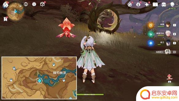 原神古灵木位置 《原神》中3.6版本灵谷木点位在哪