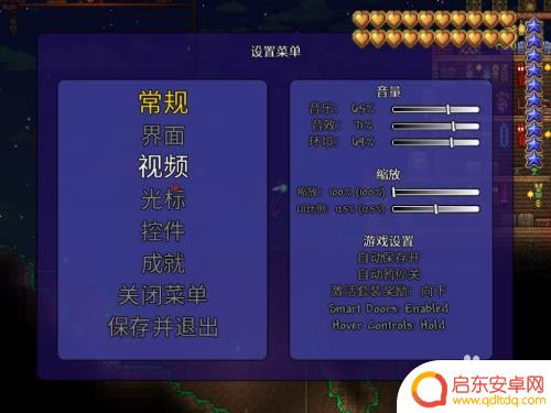 泰拉瑞亚界面怎么调舒服 泰拉瑞亚画面大小设置方法