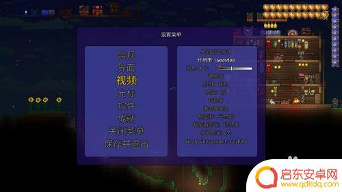 泰拉瑞亚界面怎么调舒服 泰拉瑞亚画面大小设置方法