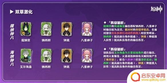 原神八重神子被×网站 原神八重神子队伍阵容分享