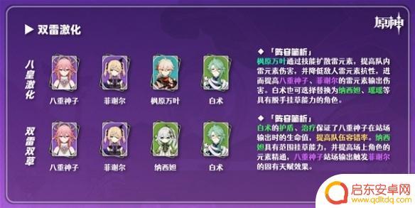 原神八重神子被×网站 原神八重神子队伍阵容分享