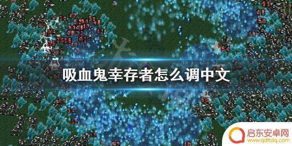 steam吸血鬼幸存者怎么设置中文 吸血鬼幸存者中文语言设置