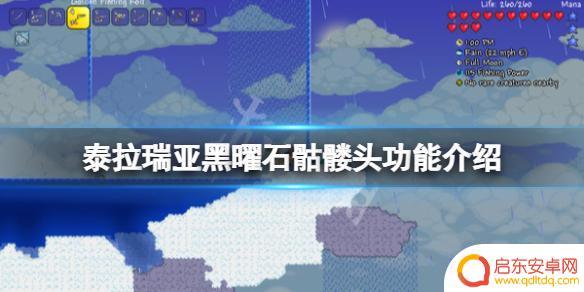 泰拉瑞亚骷髅头盔有什么用 《泰拉瑞亚》黑曜石骷髅头有什么作用