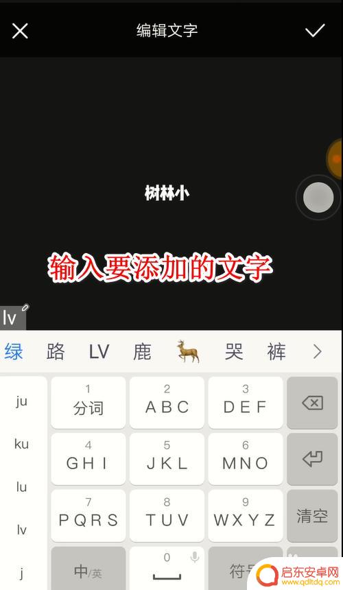 手机视频写字怎么设置字幕 手机上怎么给视频加字幕