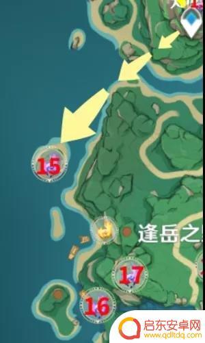 鹤关岛原神神瞳 鹤观岛雷神瞳位置一览