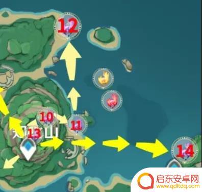 鹤关岛原神神瞳 鹤观岛雷神瞳位置一览