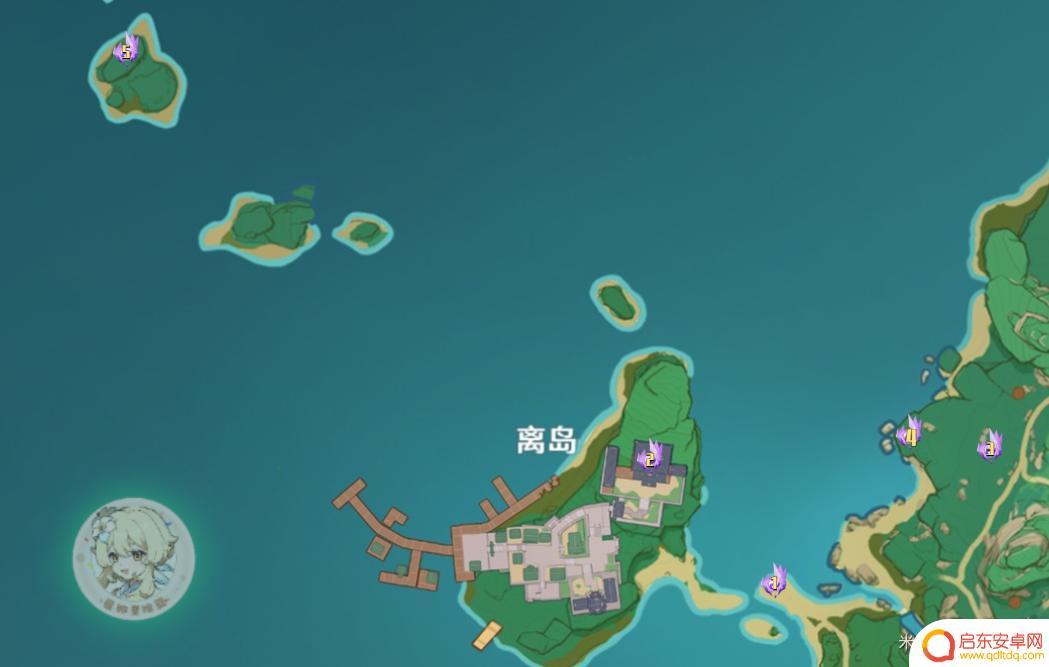 原神北方小岛雷神瞳 原神雷神瞳位置坐标详解