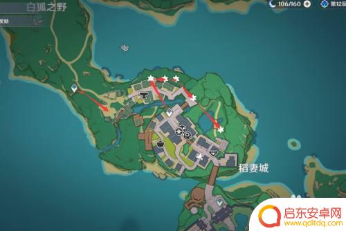 原神樱花绣球分布图 原神绯樱绣球位置图解
