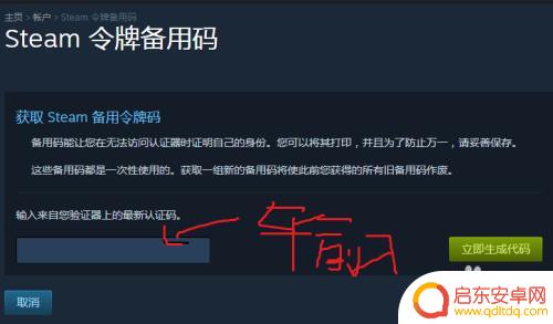 steam登录代码怎么用 获取并使用Steam令牌备用码登录的步骤