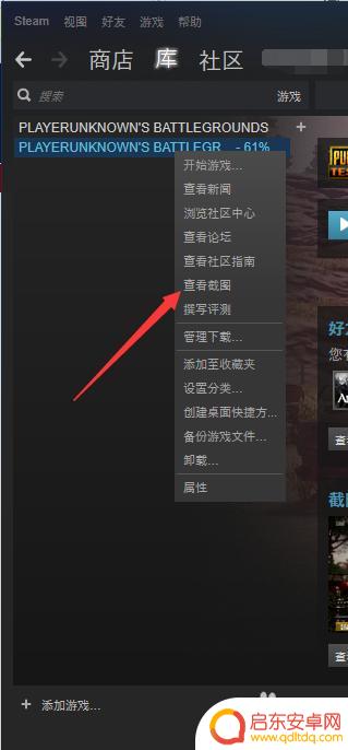 新版steam怎么查看游戏截图 Steam游戏截图在哪里查看