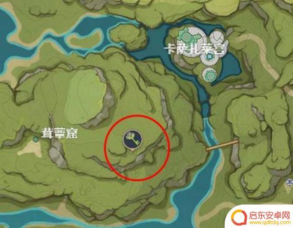 原神新地图地灵龛 原神须弥地灵龛位置3.6怎么找