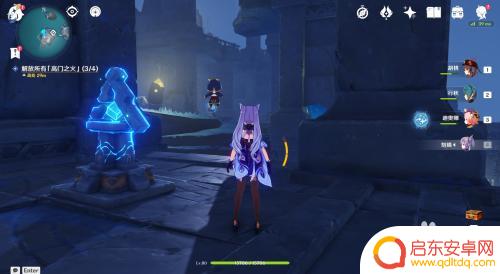 原神高火之门bug 原神八衢彦之试炼铁门里的高门之火解开方法