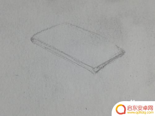 手机素描画法 手机素描步骤