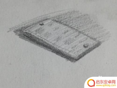 手机素描画法 手机素描步骤