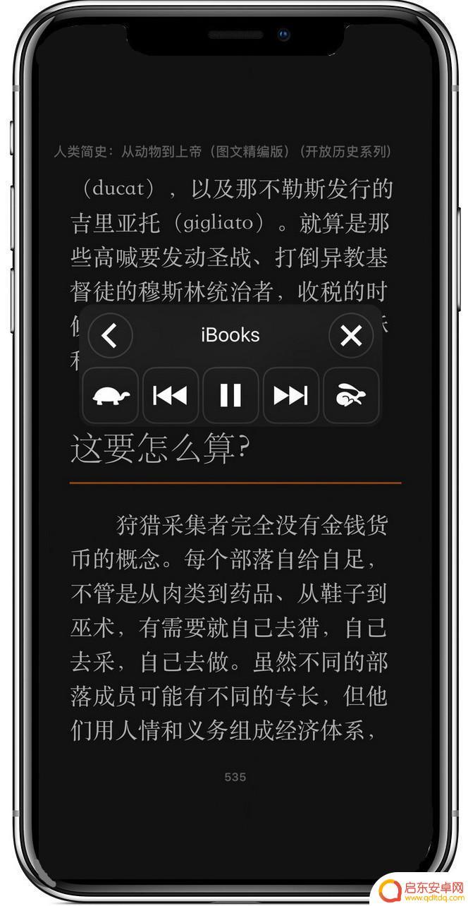 苹果手机电子书怎么听 iPhone iBook听书功能教程