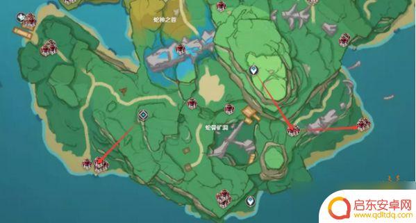 原神刀镡采集点 《原神》刀镡详细分布图