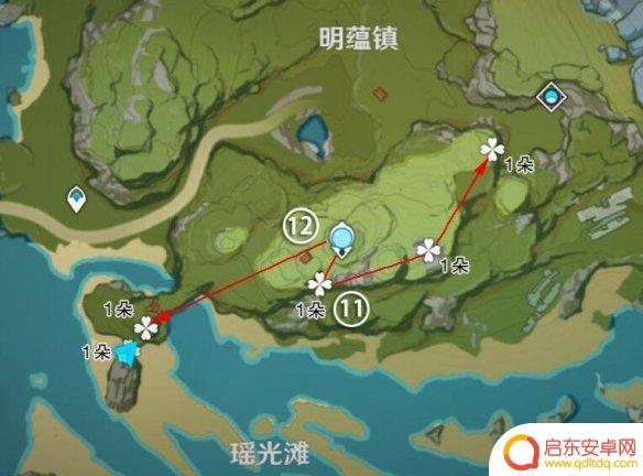 原神怎么静心 原神清心采集点地图位置分布