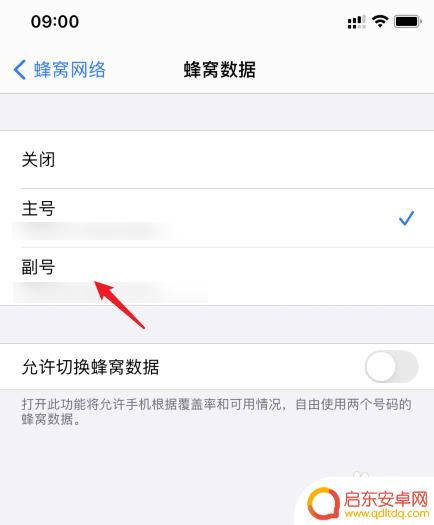 iphone设置为流量主卡 苹果手机怎么设置流量使用哪张卡