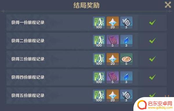 原神冒险奖励原石包括哪些 原神传说任务奖励原石详解