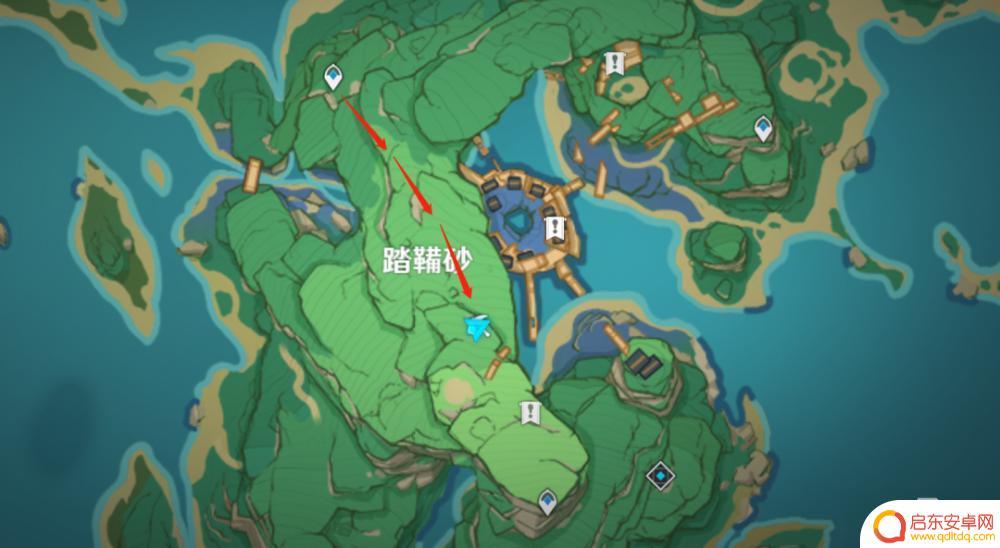 原神在稻田的矿洞怎么搜索 《原神》踏鞴砂三把钥匙及矿洞位置