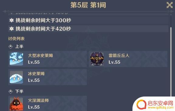 原神深渊5层多少级打合适 《原神》深渊第5层通关攻略