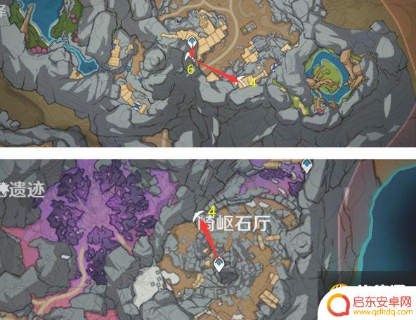 原神白铁矿和水晶矿分布 原神白铁矿收集路线图分享