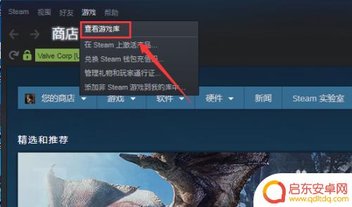 怎么看自己在steam上买的游戏 Steam怎么查看我已拥有的游戏