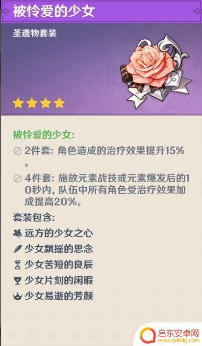 原神角色圣遗物配置 原神前期圣遗物怎么选择