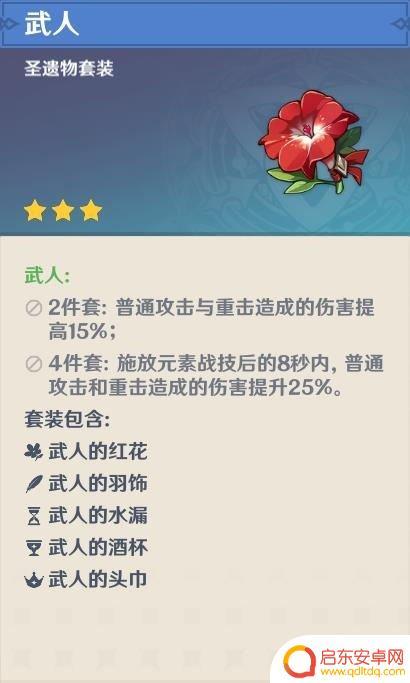 原神角色圣遗物配置 原神前期圣遗物怎么选择