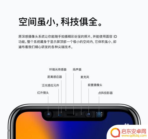 苹果手机上前面有摄像头 苹果11前面四个孔位置