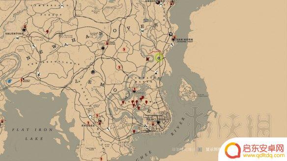 荒野大镖客野猪剥皮 野猪常青位置地图