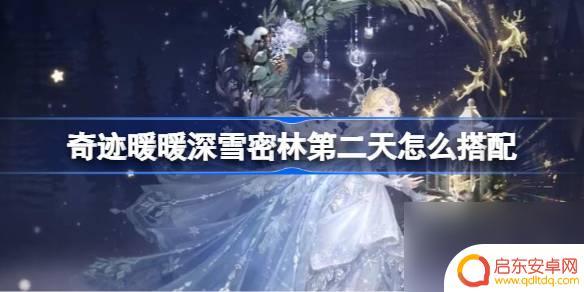 奇迹暖暖深雪密林梅花小鹿攻略 奇迹暖暖深雪密林第二天怎么打